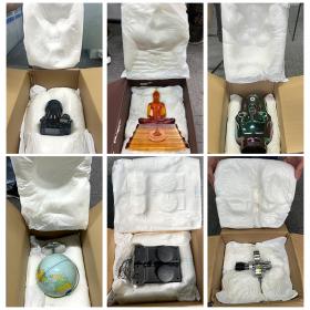Hand Pat Foam Bag Polyurethane AB Component Reaction Foam Packaging Bag