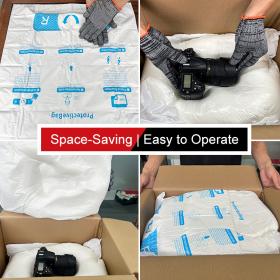 Hand Pat Foam Bag Polyurethane AB Component Reaction Foam Packaging Bag