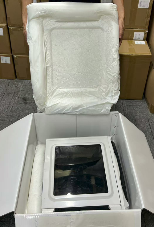 手拍发泡袋包装电脑服务器