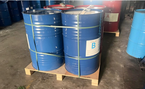 CosMolar foam A B chemicals and drum packaging