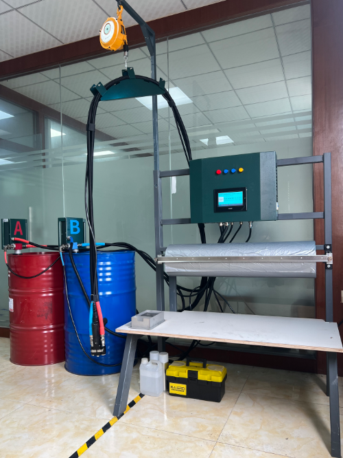 Semi-auto foam machine CM-811
