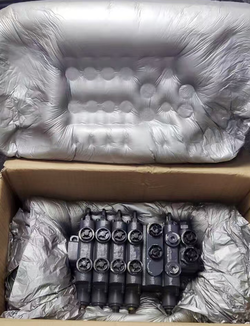 foam packaging for pump and valve castings