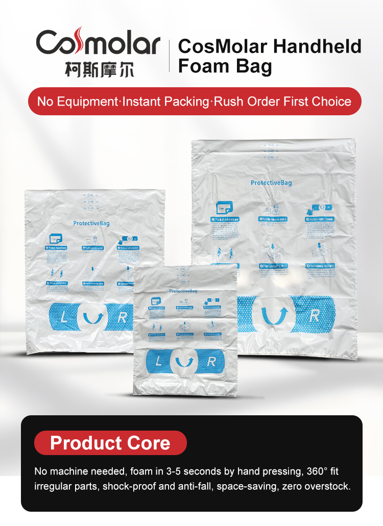 Polyurethane Hand Pat Foam Bag